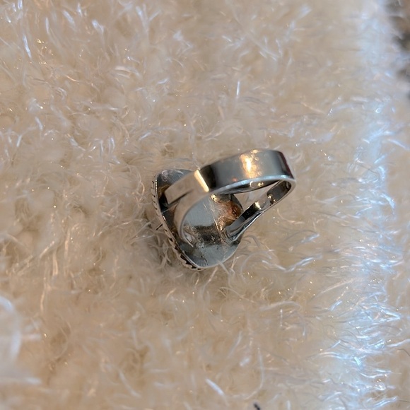 * FIRM PRICE * - Vintage Turquoise Ring - Picture 3 of 4